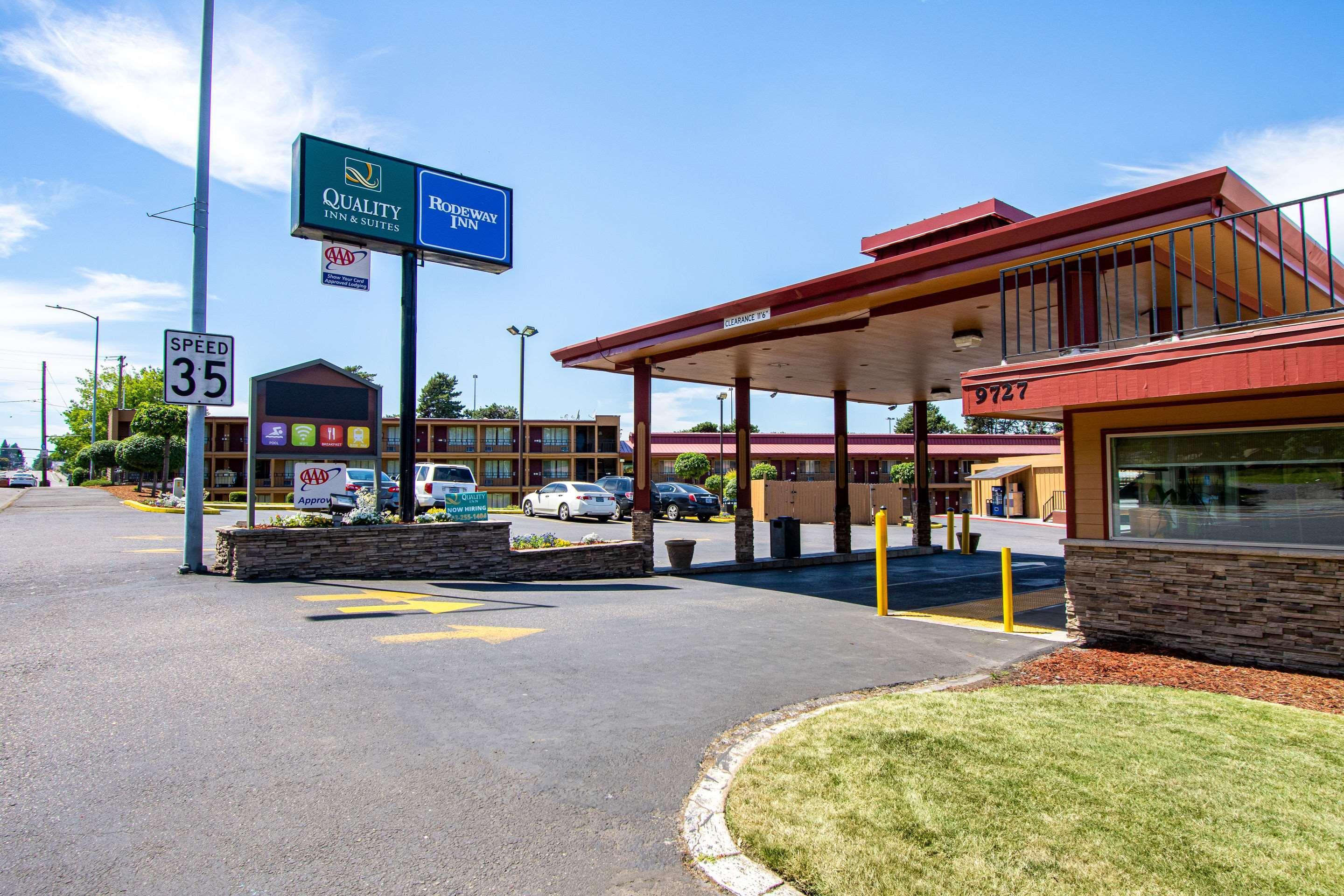 Quality Inn & Suites Airport Portland Exterior foto